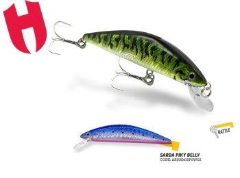 VOBLER HERAKLES MIZU 70SP SW 7.0cm 4.8gr Sarda Pink Belly