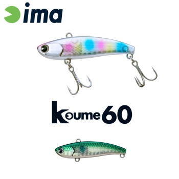 VOBLER IMA KOUME VIBRATION 60 60MM 11GR 120 GOLD MULLET