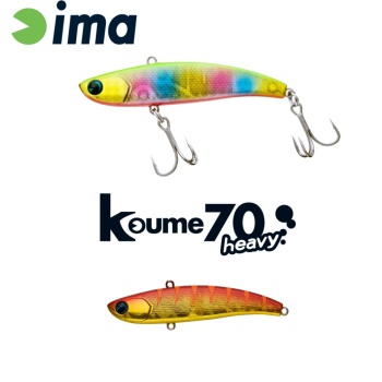 VOBLER IMA KOUME VIBRATION 70 HEAVY 70MM 18GR 108 AKAKIN OG