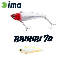 VOBLER IMA RAIKIRI VIBRATION 70 70MM 15GR 002 CHART BACK PEARL
