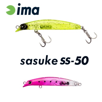 VOBLER IMA SASUKE SS-50 50MM 1.7GR 011 PINK SHIRASU