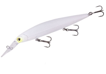 VOBLER MAJOR CRAFT CEANA JERKBAIT 110SPM MIDDLE 11cm 17gr #004 Yellow Cheek Pearl White