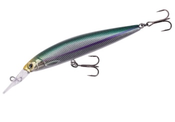 VOBLER MAJOR CRAFT CEANA JERKBAIT 90SPM MIDDLE 9cm 11gr #001 Blue Back Silver