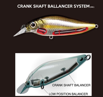 VOBLER MEGABASS DIVING FLAPSLAP 77mm 10.5gr FA GILL - Img 3