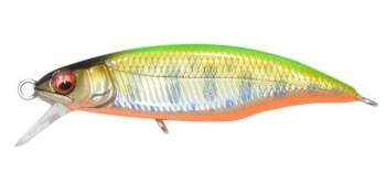 VOBLER MEGABASS GREAT HUNTING GH45 FLATSIDE F 45mm 1.7gr LZ LIME BACK OB