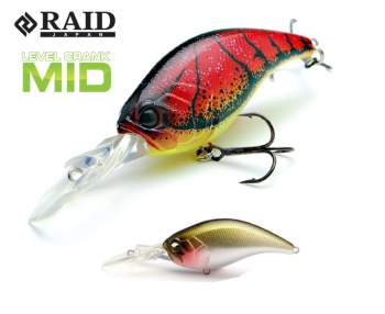 VOBLER RAID LEVEL CRANK MID 59MM 10.5GR 021 BAIT JAPAN