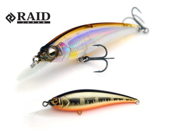 VOBLER RAID LEVEL SHAD SPRINTER 68SR 68MM 5.6GR 009 REAL KINKURO
