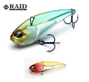 VOBLER RAID LEVEL VIB BOOST HEAVY 18GR 60MM 022 CLOWN