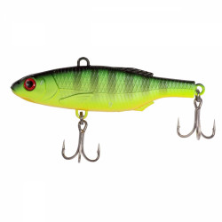VOBLER RATTLING BLACK CAT 60GR 100MM BC VIBE FIRETIGER