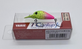 VOBLER YARIE JESPA 675 T-CRANKUP JR TYPE F 2.8MM 1.8GR CULOARE C34 GO GO CHART - Img 2