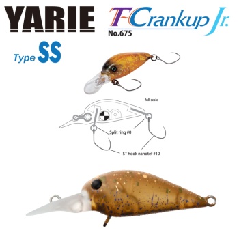 VOBLER YARIE JESPA 675 T-CRANKUP JR TYPE SS 2.8MM 2.1GR CULOARE C5 MASTUPELE