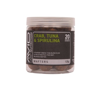 WAFTERS AVID CARP CRAB TUNA & SPIRULINA 20MM