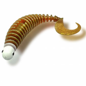 WORM BLACK CAT CURLY 24G 17CM MOTOR OIL - Img 2
