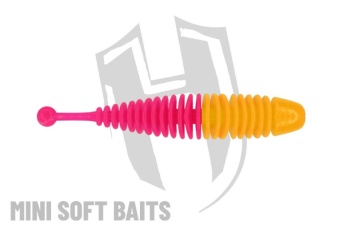 WORM HERAKLES RINGO 65mm CRAB Orange Pink