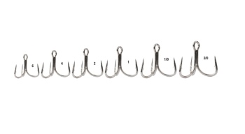 ANCORA MUSTAD TRIPLA GRIP TREBLE STEEL 6BUC/PL