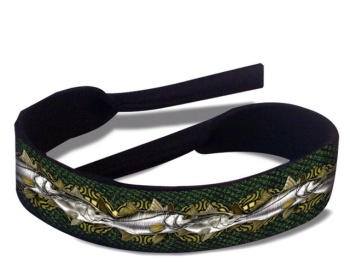 BANDA ELASTICA OCHELARI FLYING FISHERMAN GREEN SNOOK SOFT