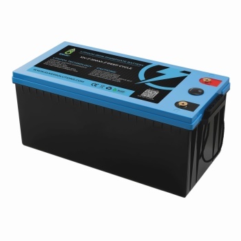 BATERIE ELKER LiFePO4 12V 200Ah CU VOLTMETRU LCD