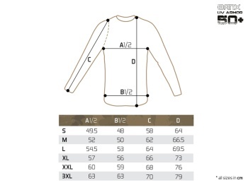 BLUZA DELPHIN UV ARMOR 50+ BANX TEAM XXL - Img 8