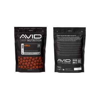 BOILIES AVID CARP KRILL 15MM 1KG - Img 7