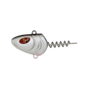 CAP JIG CU SURUB KAMATSU GLITTER SILVER 01 PELAGIC PULSE PESCUIT VERTICAL 50GR