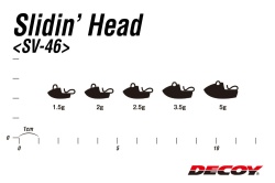 CAP JIG DECOY SV-46 SLIDIN HEAD 3.5GR 4BUC/PLIC