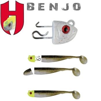 CAP JIG HERAKLES JIG HERAKLES BENJO JOINTED 5.5gr White