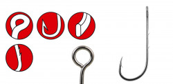CARLIG GAMAKATSU PENTRU JIG SINGLE NR.4 6BUC/PL