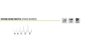 CARLIG MUSTAD ULTRAPOINT ROUND BEND MATCH MAR.12 15BUC/PL - Img 2