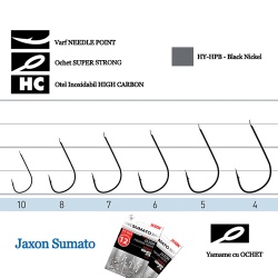 CARLIGE JAXON SUMATO YAMAME NR 6 NEGRU 10/PLIC