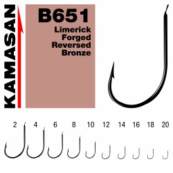 CARLIGE KAMASAN B651 NR 2 10BUC/PLIC