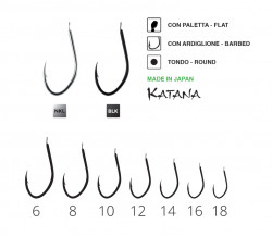 CARLIGE MAVER KATANA 1055 BLACK NR 10