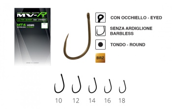 CARLIGE MAVER MV-R H085 MT-4 NR 16 BARBLESS