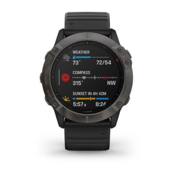 CEAS GARMIN FENIX 6X SAPPHIRE CARBON/BLACK 51MM - Img 3