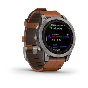 CEAS GARMIN FENIX 7 SAPPHIRE SOLAR TITAN / PIELE 47MM - Img 3