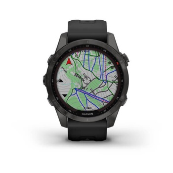 CEAS GARMIN FENIX 7S SAPPHIRE SOLAR CARBON GRAY TI / BLACK 42MM - Img 3