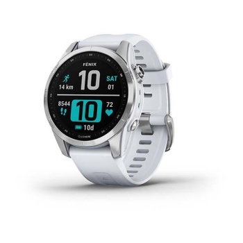 CEAS GARMIN FENIX 7S SILVER / WHITESTONE 42MM