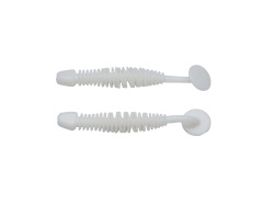 CREATURA BERKLEY POWERBAIT POWER LEECH 50MM MILKY WHITE