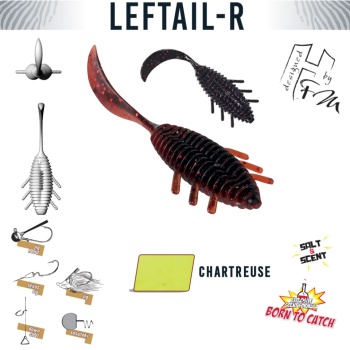 CREATURA HERAKLES LEFTAIL-R 1.8 4.5cm Chartreuse
