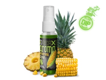 DIP SPRAY DELPHIN AROMAX/30 ML PORUMB-ANANAS / FLUO VERDE