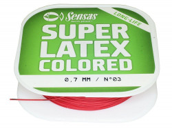 ELASTIC SENSAS SUPER LATEX PINK 700% D=0.7MM/6M