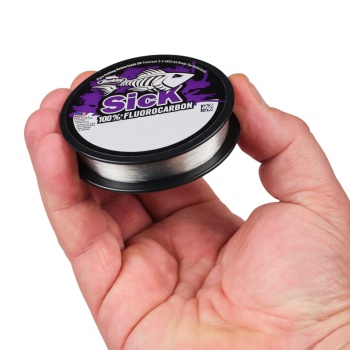 FIR BERKLEY SICK FLUOROCARBON LEADER 50M/54YD, 0,25MM, 4,9KG/10,8LB CLEAR - Img 2
