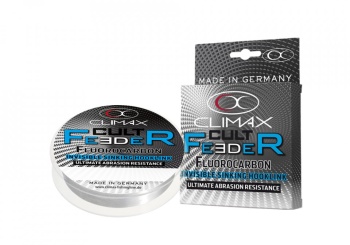 FIR CLIMAX CULT FEEDER FLUOROCARBON INVISIBILE HOOKLINK 25M 0.20MM