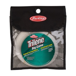 FIR MONOFILAMENT BERKLEY TRILENE MONO LEADERS 100M/109YD, 1,60MM, 113,3KG/250LB CLEAR
