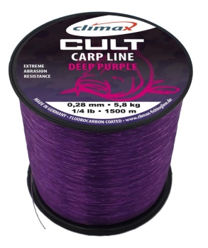 FIR MONOFILAMENT CLIMAX CULT CRAP DEEP PURPLE 1000m 0.32mm