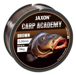 FIR MONOFILAMENT JAXON CARP ACADEMY BROWN 1000M 0.32MM 20KG