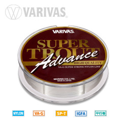 FIR MONOFILAMENT VARIVAS SUPER TROUT ADVANCE NYLON 100M 0.128MM 3LB