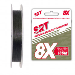FIR TEXTIL 8X SERT 135M SRT MOSS GREEN 0.20MM 11.36KG