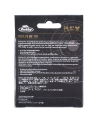 FIR TEXTIL BERKLEY DEX X8 PE CHARTREUSE 0.10MM 7.9KG 300M