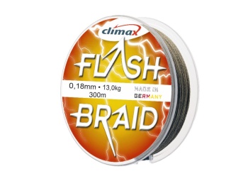 FIR TEXTIL CLIMAX FLASH BRAID GREEN 100m 0.70mm 65kg