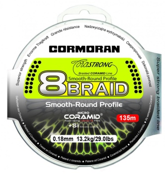 FIR TEXTIL CORMORAN CORASTRONG 8BRAID VERDE 035MM/37,5KG/135M - Img 2